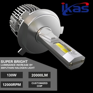 Faro Auto 120W Super Luminoso 20000LM con Doppio Rame Rosso H4 H7 H11 LED 9006 9012 D4C H27 - Product Image 4