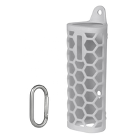 Coque de protection portable en silicone en forme de nid d'abeille, adaptée au haut-parleur intelligent Sonos Roam, étui de protection en silicone