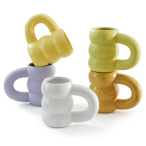 แก้วเซรามิกนอร์ดิกสั่งทำพิเศษพร้อมหูจับ ผิวด้าน ของขวัญสำหรับคู่รัก ดีไซน์ DB1849 - Product Image 3