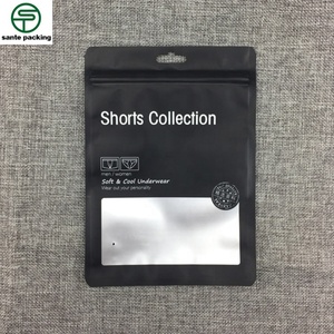 Custom Thickened Material Recyclable Plastic Bag with Valve Zipper Top for Children's Underwear Socks Packaging Gravure Printed - Product Image 2