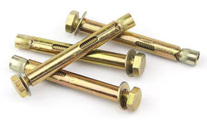 Perno de Expansión Tipo Tornillo de Acero al Carbono Galvanizado en Zinc para Aplicaciones en Elevadores, Servicio Profesional - Product Image 4