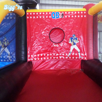 Jeu de football de fléchettes gonflable en PVC amusant pour tous pour le jeu en plein air et les réunions de famille