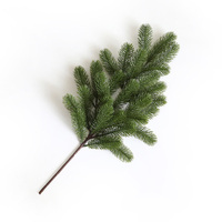Décoration d'arbre de Noël artificiel, branches de pin artificielles, plantes vertes, décoration de Noël