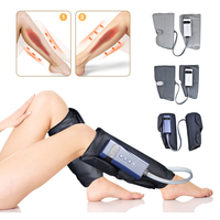 Bottes de massage chauffantes à double jambe à pression d'air à écran tactile pour mollets et pieds