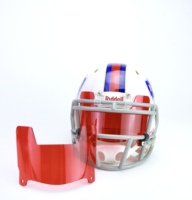 Visière de casque miniature portable, taille mini, visière de football pour les collectionneurs de casques de boxe et de football