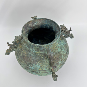 Venta al por mayor por encargo de bronce antiguo Bu orejas de dragón inspirado estilo anticuario bronce colecciones de artefactos famosos chinos - Product Image 5