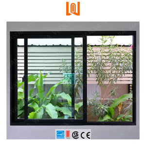 WANJIA Alumínio Moderno Janela Deslizante Energia Eficiente para Cozinha Varanda Furacão Impacto Aço Inoxidável Louver <span class=keywords><strong>Storm</strong></span> <span class=keywords><strong>Window</strong></span> - Product Image 3