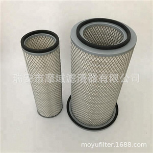 Elemento de Filtro de Aire 11033998 para Motor de Excavadora Volvo, Tamaño Estándar, Sección Única - Product Image 5