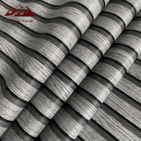 WAYON gros étanche auto-adhésif en bois grille fond PVC papier peint pour chambre décoration murale
