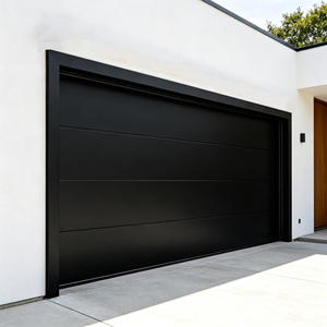 Porte <span class=keywords><strong>de</strong></span> <span class=keywords><strong>garage</strong></span> sectionnelle automatique en acier à isolation thermique, à économie d'énergie, livraison directe usine pour villa, devanture <span class=keywords><strong>de</strong></span> magasin, petite usine - Product Image 2