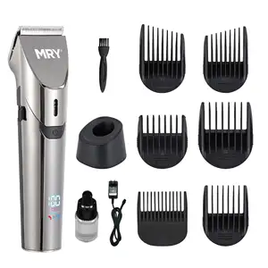 MRY Hot Selling Rechargeable Hair Clipper Adjustable Length Professional Trimmer Men Hair Cutting Machine