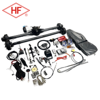 EV CAN AGV Véhicule autonome télécommandé Chariot de golf touristique Kit de conversion pour voiture à manger Suspension 5000W Essieu avant arrière