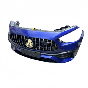 Conjunto de parachoques delantero usado de alta calidad para <span class=keywords><strong>Mercedes</strong></span>-<span class=keywords><strong>Benz</strong></span> GLA 247, incluido el tanque del radiador y el faro del guardabarros - Product Image 1