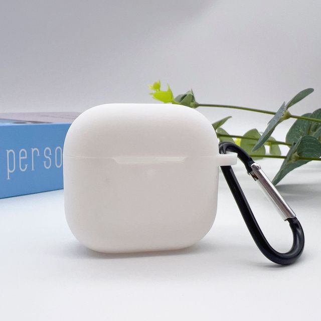 Wireless Headset Silicone Cover for AirPods 4 4th Generation 2024 Case for AirPods4 Air Pods 4 Coque Soft TPU Fundas With Hook