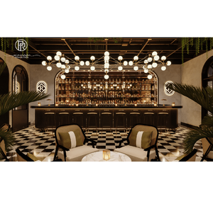 Idées de décoration de club de cocktails de <span class=keywords><strong>bar</strong></span> à liqueur de luxe Ensembles de meubles complets pour la rénovation de restaurants gastronomiques - Product Image 1