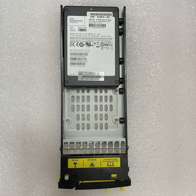P08721-001 3PAR 8000 PM1643 3.84TB SAS K2Q91A SSD Solid State Drive