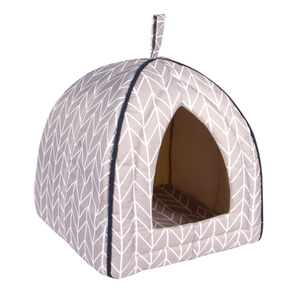 Fabrikant Groothandel Oem Custom Kleur Oxford Doek Roze Zachte Luxe Indoor Hond Kat Huis - Product Image 2