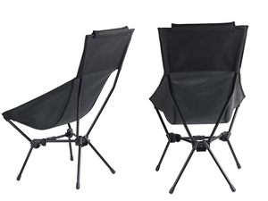 Sedia Pieghevole Ultra-Leggera Senza Attrezzi con Schienale Ergonomico Traspirante per il Tempo Libero - Product Image 3