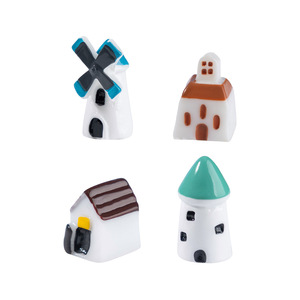 <span class=keywords><strong>Casa</strong></span> de Molino de Viento Weij, Adornos de Micropaisaje con Musgo, Artesanías Decorativas de Paisajes con Suculentas, <span class=keywords><strong>Casa</strong></span> Castillo - Product Image 5