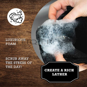 Toallas Exfoliantes Personalizadas con Logotipo, Paños de Doble Cara para Hombre, Paños Exfoliantes para Cuerpo y Rostro, para Ducha, para Hombres y Mujeres - Product Image 4