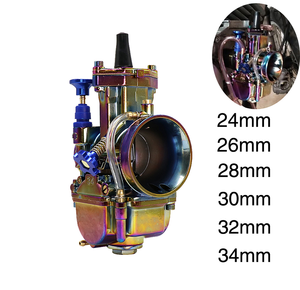 Carburadores universales coloridos de alto rendimiento para motocicleta, <span class=keywords><strong>carburador</strong></span> de carreras de <span class=keywords><strong>4</strong></span> <span class=keywords><strong>tiempos</strong></span> para Atv <span class=keywords><strong>Keihin</strong></span> Pwk - Product Image 3