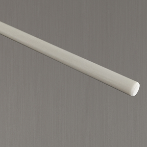 YIBO 9,5 mm, tringle à rideaux en fibre <span class=keywords><strong>de</strong></span> verre blanche <span class=keywords><strong>de</strong></span> qualité supérieure, installation facile et robuste, tringle à rideaux pour rideaux hauts et rideaux lourds - Product Image 2