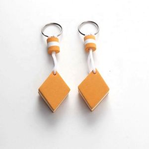 2024 Eco-Friendly Soft EVA Foam Floating Keychain Budget-friendly Plastic Key Ring for Cars & Promotions Cheap Price - Product Image 4