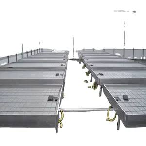 Hydroponic Ebb and Flow Trays Flood Rolling Bench System