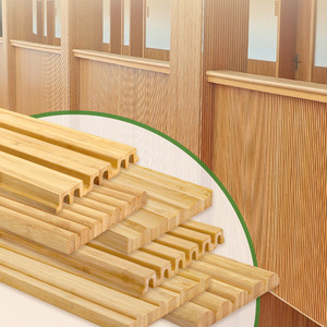 แผ่นผนังไม้ไผ่กันน้ำที่ทันสมัยสำหรับใช้ในครัวเรือนและความบันเทิง - Product Image 2