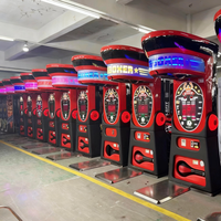 Machine de boxe d'arcade à monnayeur, à carte de crédit ou à jetons, pour un joueur, avec mesure de force de frappe et fonction de décompression, vente en gros
