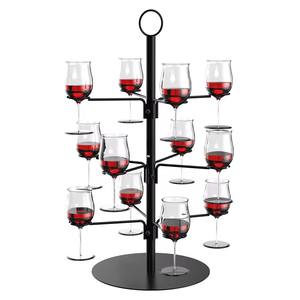 Expositor de Cócteles de 2 Niveles con Logotipo Personalizado, Color Rosa/Negro/Dorado, con 6/8 Brazos, para Bodas, Exhibición de Botellas de Vino, para <span class=keywords><strong>España</strong></span>, Yichang, Paulane - Product Image 5
