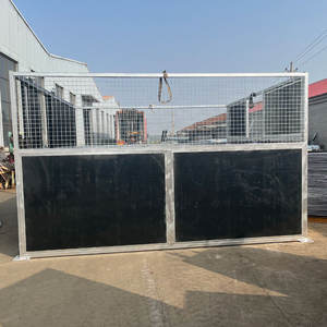 Panneaux en acier résistants faits sur commande d'écurie de cheval d'usine de la Chine avec la grange de porte à <span class=keywords><strong>vendre</strong></span> - Product Image 1