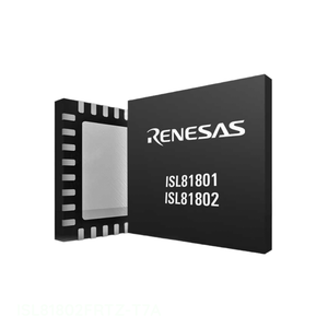ISL81802FRTZ-T7A 32 WFQFN Exposed Pad Power Management (PMIC) Acheter des composants électroniques d'origine en ligne - Product Image 1