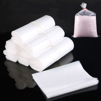 Bolsas de Plástico Planas y Abiertas de PE, Grandes y Resistentes, Impermeables, Transparentes, para Envasado Industrial de Mariscos, Venta Caliente