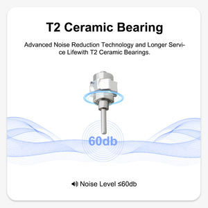 ELIJAH Promotion Pièce à main dentaire électrique haute vitesse 2/4 trous Rainbow Tête standard Intégration CNC Silencieuse 60 dB Roulement en céramique - Product Image 6