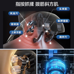 Masseur de cou SkG H5, massage du cou et des épaules, rechargeable par USB, utilisation à domicile - Product Image 2