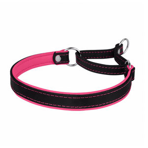 <span class=keywords><strong>Collar</strong></span> de perro Martingale de cuero Galgo para entrenamiento de mascotas ajustable e impermeable de primera calidad con cadena de acero inoxidable - Product Image 6