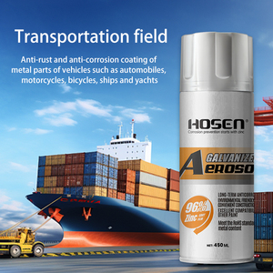 HOSEN 96% Zinc Content Cold Galvanizing Spray Anti-Rust Coating & Long-Lasting Corrosion Protection - Product Image 2