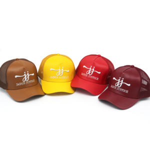 Fabricant usine casquette <span class=keywords><strong>de</strong></span> camion en maille chapeaux <span class=keywords><strong>de</strong></span> camionneur en cuir Logo <span class=keywords><strong>de</strong></span> broderie personnalisé - Product Image 6