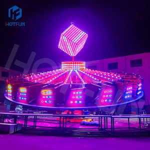 Large Flying Turntable Children's Carnival <b>Ride</b> Fiberglass <b>Outdoor</b> <b>Amusement</b> <b>Equipment</b> CE Certified 10m Diameter 40 Person - Product Image 4