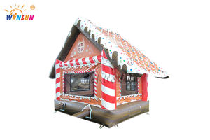 2025 location vente <span class=keywords><strong>pas</strong></span> <span class=keywords><strong>cher</strong></span> Mini grande maison de rebond-<span class=keywords><strong>château</strong></span> sautant <span class=keywords><strong>gonflable</strong></span> sur le thème de noël PVC maille bâche enfants - Product Image 5