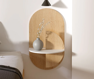 <span class=keywords><strong>Comodino</strong></span> galleggiante in legno, - Product Image 3