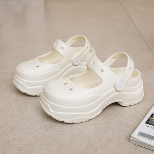 รองเท้าแตะ EVA สำหรับผู้หญิง ใส่ในบ้าน ห้องน้ำ ฤดูร้อน พื้นหนา กันลื่น ขายส่ง - Product Image 5