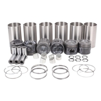 Kit de révision moteur pour pièces d'excavatrice C6.4 C7.1 C10 C18 3054 3116 3126 3508, kit de chemise de cylindre pour remplacement Perkins Caterpillar