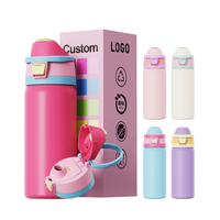 Échantillon Gratuit - Bouteille Isotherme Double Paroi en Acier Inoxydable 304/316 Anti-Fuite avec Poignée - Modèle Populaire Personnalisable
