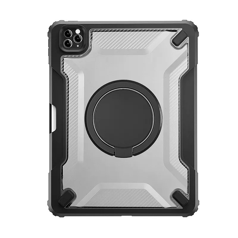 WiWU Portable Mini Rotating Stand Case for Ipad PC+TPU Shockproof Tablet Case with Protection Function