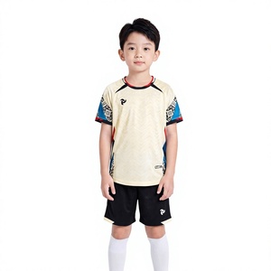 Camiseta de Fútbol Personalizada de Secado Rápido y Transpirable, Uniforme Deportivo para Equipos de Fútbol, 100% Poliéster, con Bloques de Color, Impresión Digital, para Hombres, Mujeres y Niños - Product Image 1