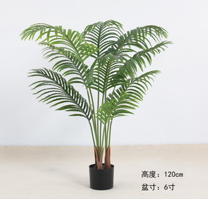 Plantes artificielles pour aménagement paysager, arbre bonsaï, plantes en plastique, pots, <span class=keywords><strong>Chrysalidocarpus</strong></span> <span class=keywords><strong>Lutescens</strong></span>, décoration intérieure - Product Image 2