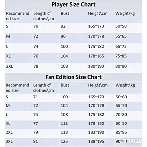 Camisetas y Tops de Fútbol de Manga Corta Transpirables de Poliéster 25-26, Personalizables con Nombre de Jugador y Logotipo del Equipo - Product Image 6