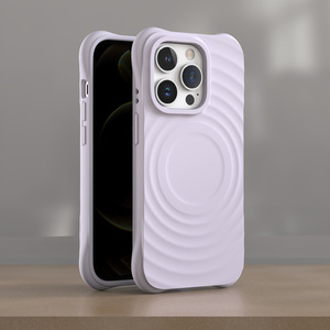 <span class=keywords><strong>Coque</strong></span> de téléphone lisse en silicone liquide Pure Wave d'origine pour iPhone 12 13 14 15 16 17 Plus <span class=keywords><strong>Pro</strong></span> Max - Product Image 6